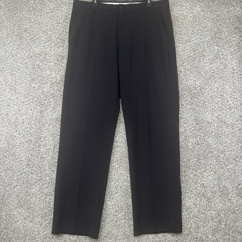 FootJoy Pants Men's Size 36x32 Black FJ Performance Golf 4 Way Stretch Casual